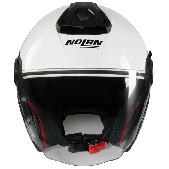 NOLAN N40-5 CLASSICO 305 Abierto Moto Casco Negro Blanco