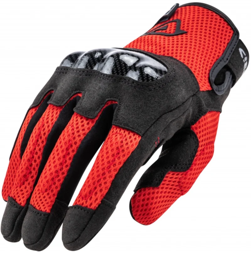 ACERBIS GUANTES CE RAMSEY MY VENTED NEGRO/ROJO