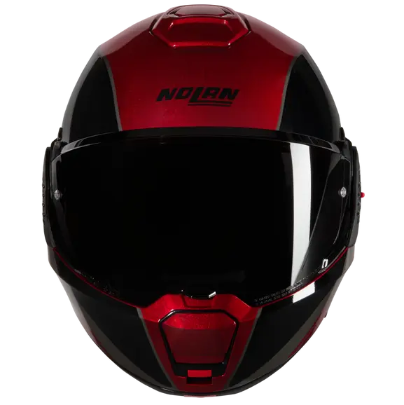 NOLAN N120-1 VERNICIATURA SPECIALE 344 MODULAR CASCOS ROSSO VISCERALE NERO