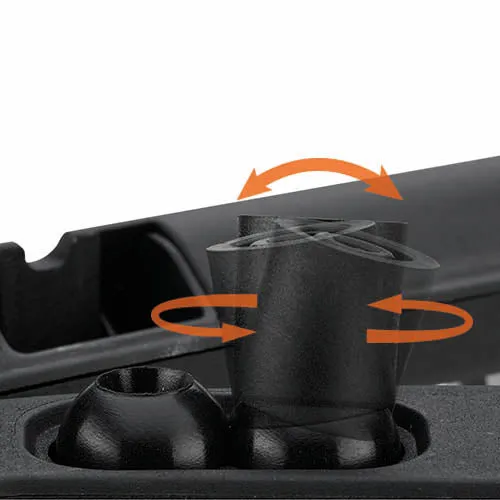 KAPPA MOTO PORTAPAQUETES SUPERIOR NEGRO KGR52 KGR46 KGR33