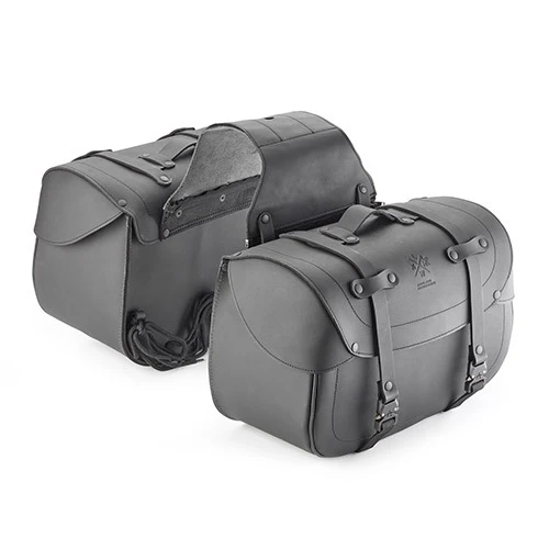 Kappa KMLW01 estilo Café Racer de alforjas laterales Par 28 l