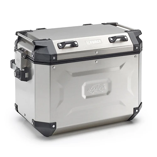 KAPPA KFR48AL MKCAM MALETA LATERAL Aluminio Natural Lado Izquierda 48 L