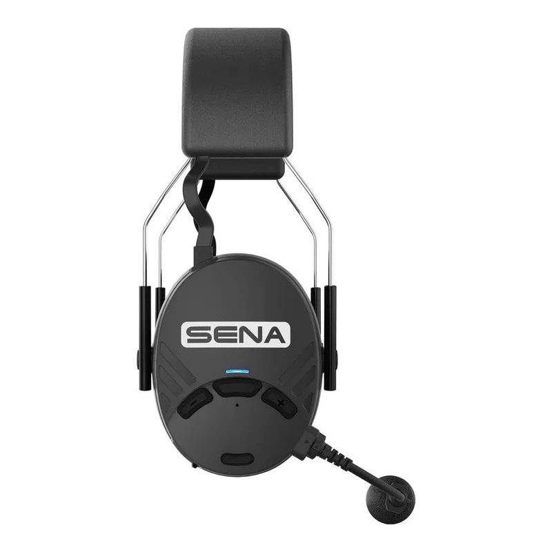SENA Casco protector para auriculares Tufftalk M con malla 2.0