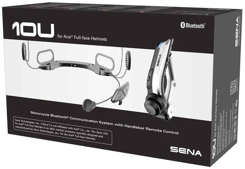 SENA 10U Intercomunicador Bluetooth® Cascos Integrales Arai
