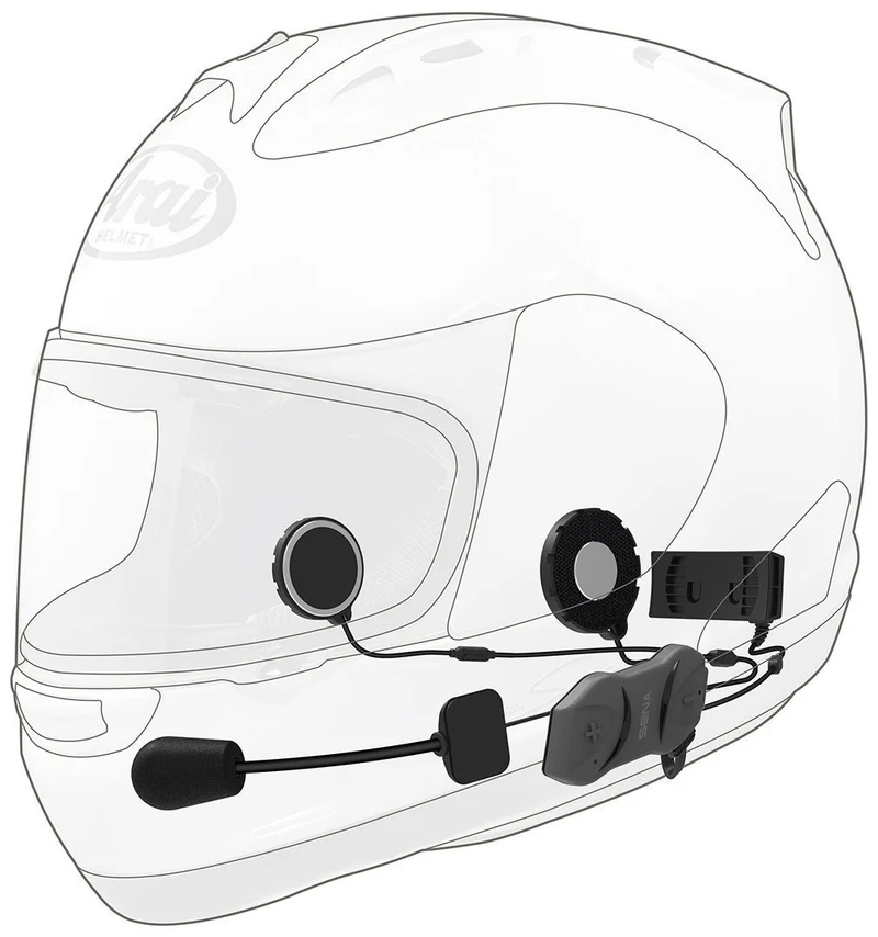 Sena 10R Sistema de comunicación Bluetooth Paquete individual