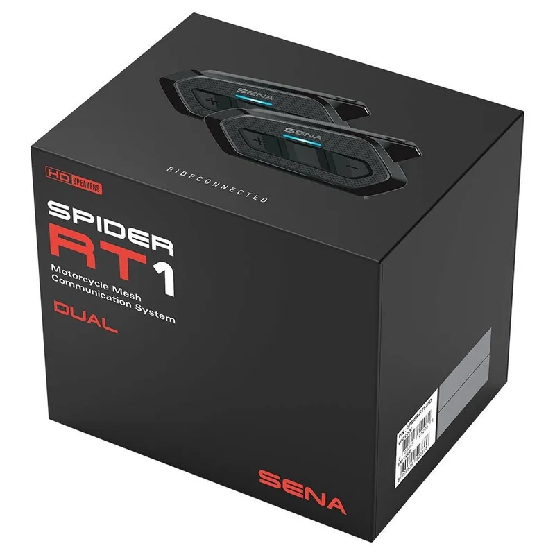 Sena Spider RT1 paquete individual Bluetooth casco Intercomunicador