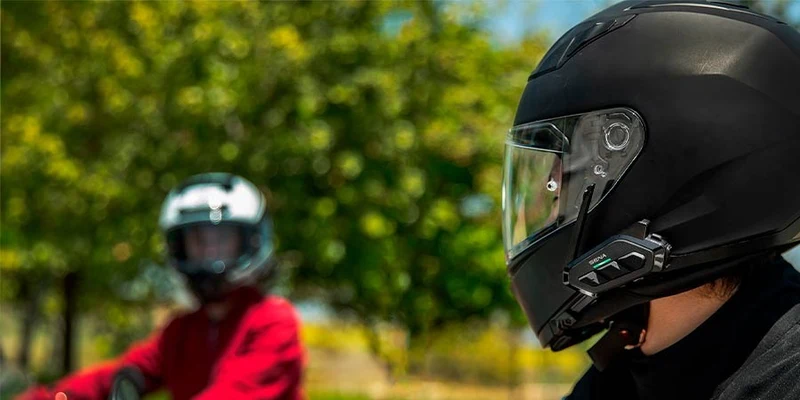 Sena Spider RT1 paquete individual Bluetooth casco Intercomunicador