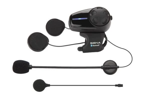 SENA SMH10 Kit Micrófono Universal Intercomunicador Bluetooth Motocicletas Paquete Doble