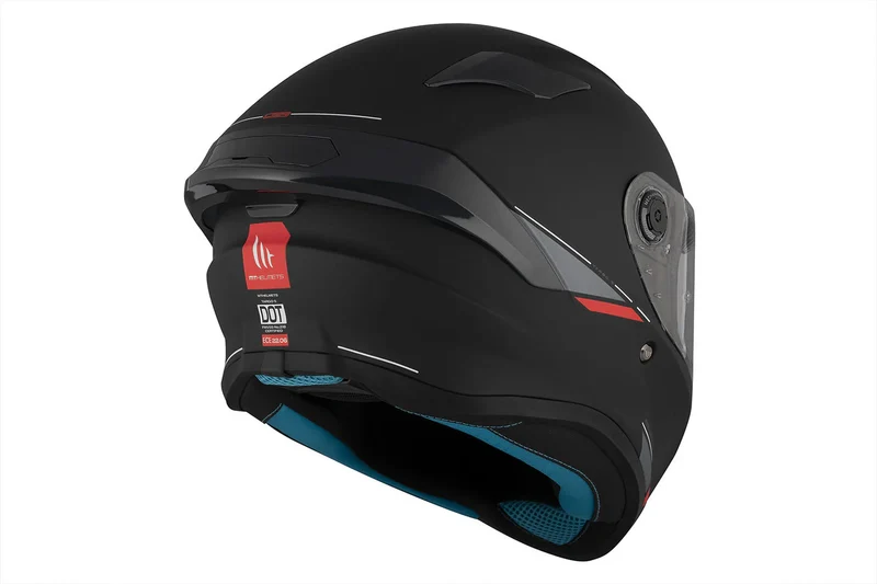 MT TARGO S SOLID S INTEGRALES CASCO DE MOTO A1 NEGRO MATE