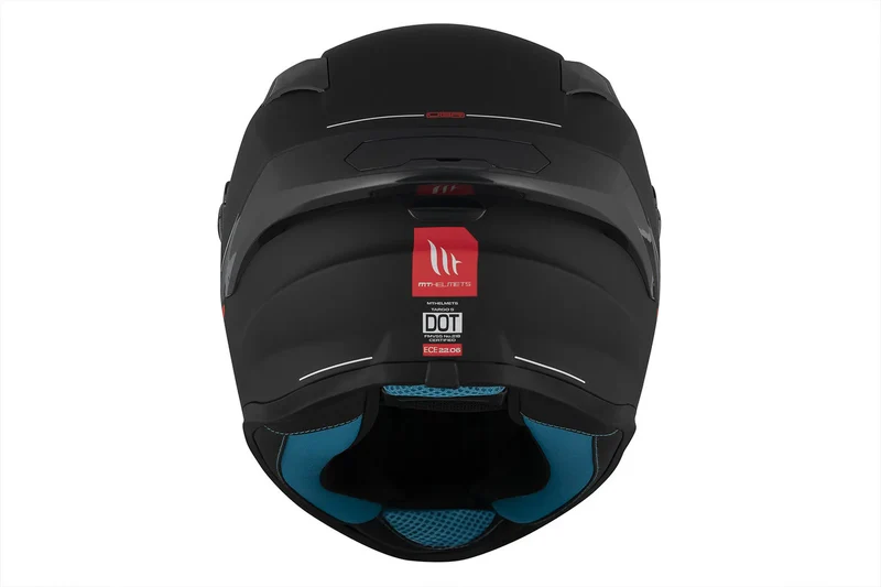 MT TARGO S SOLID S INTEGRALES CASCO DE MOTO A1 NEGRO MATE