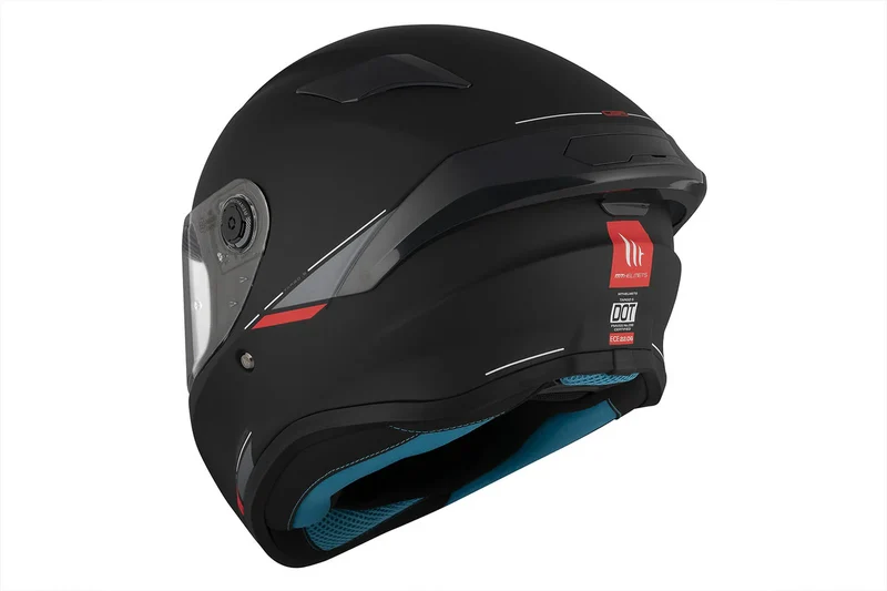 MT TARGO S SOLID S INTEGRALES CASCO DE MOTO A1 NEGRO MATE