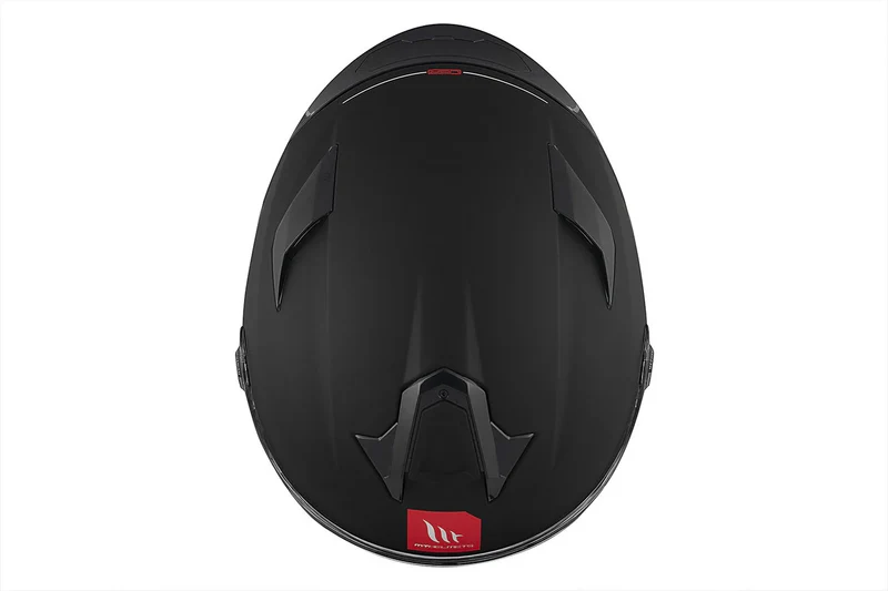 MT TARGO S SOLID S INTEGRALES CASCO DE MOTO A1 NEGRO MATE