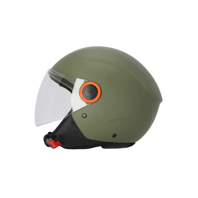 ACERBIS - CASCO JET BREZZA VERDE MILITAR