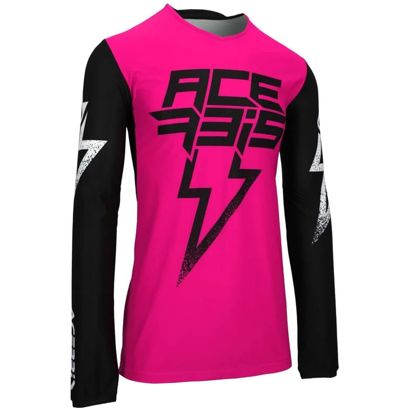 ACERBIS CAMISETA X-FLEX BLIZZARD BLACK/PINK
