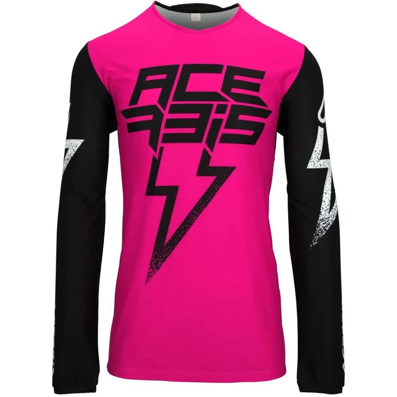 ACERBIS CAMISETA X-FLEX BLIZZARD BLACK/PINK