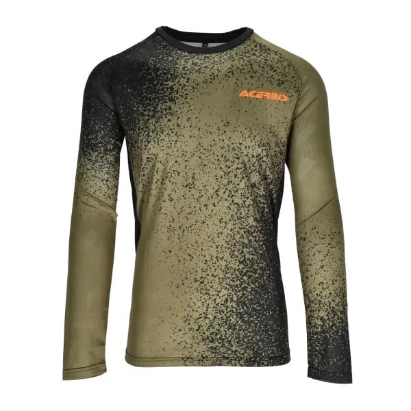 ACERBIS CAMISETA X-DURO 2.0 VERDE MILITARE