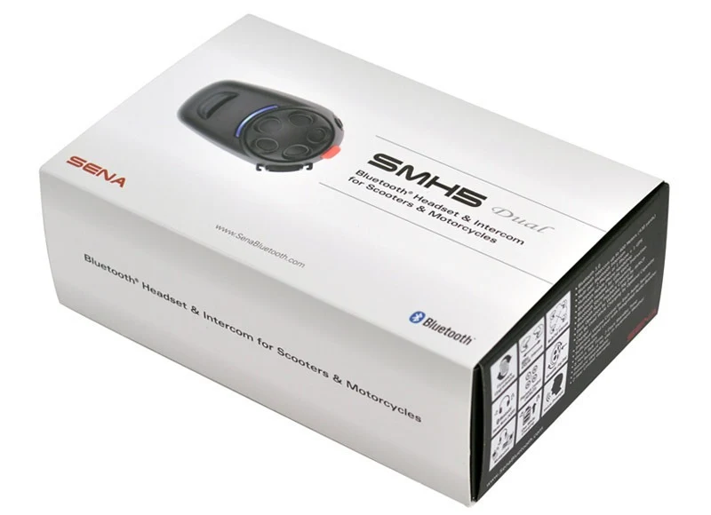 SENA SMH5 Intercomunicador Moto Dual Pack