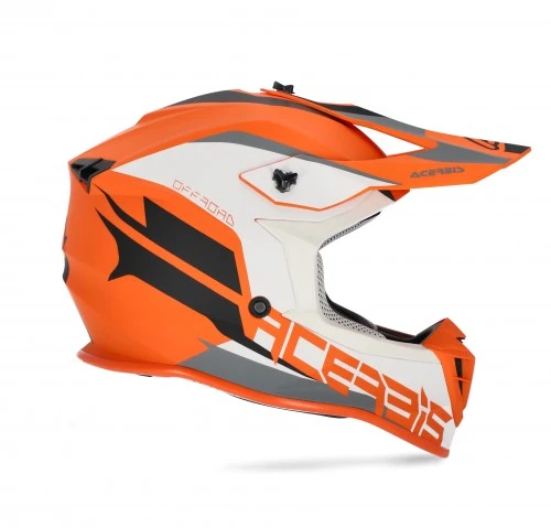 ACERBIS CASCO LINEAR 2206 NARANJA BLANCO