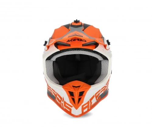 ACERBIS CASCO LINEAR 2206 NARANJA BLANCO