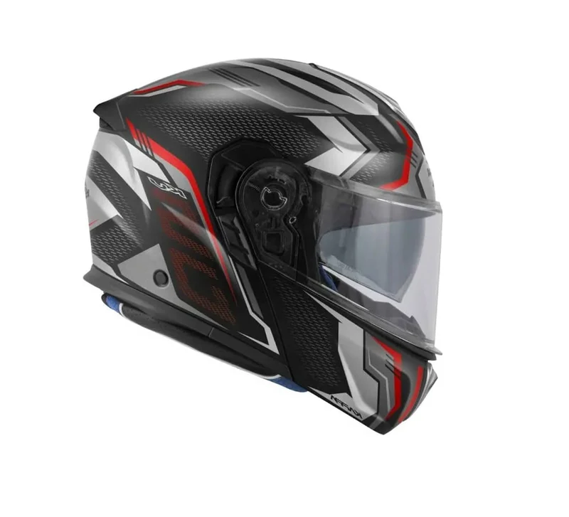 KAPPA KV50 ESCALADE MODULAR CASCO NEGRO MATE ROJO