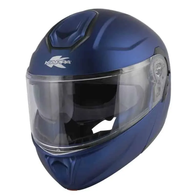 KAPPA KV50 MOTO MODULAR CASCO BASICO AZUL MATE
