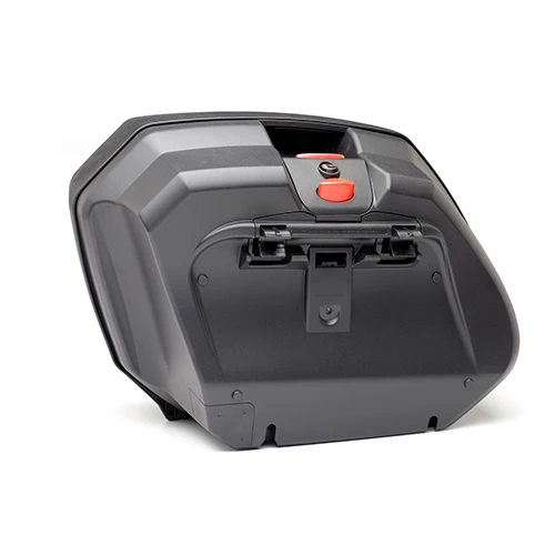 GIVI MKSIDE V37 MALETA LATERAL Reflector Rojo Plateado Mate 37LT