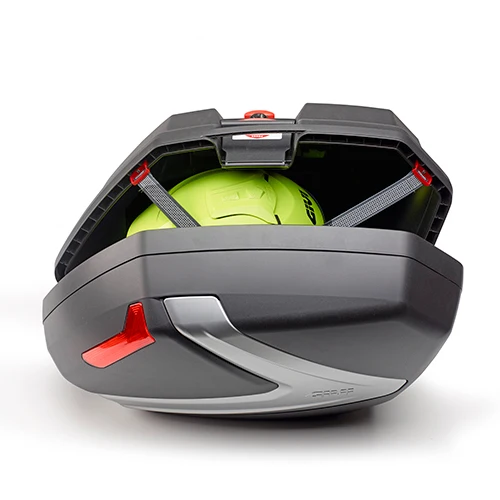 GIVI MKSIDE V37 MALETA LATERAL Reflector Rojo Plateado Mate 37LT