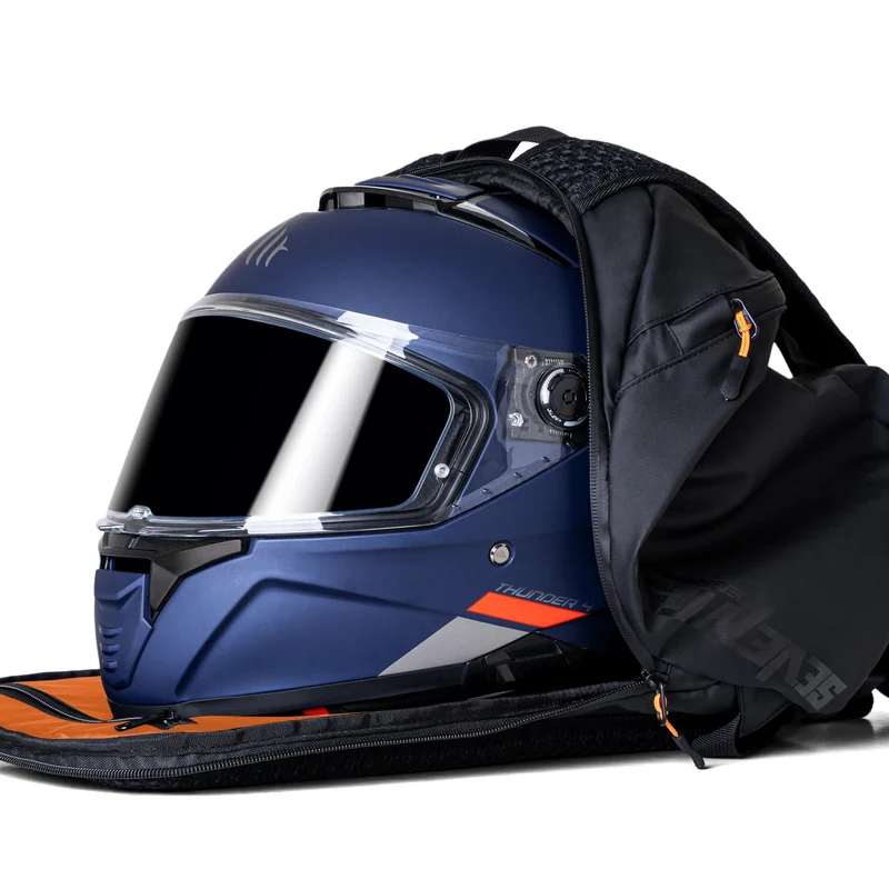 SEVENTY DEGREES SD-TB3 MOCHILA PARA MOTO NEGRO
