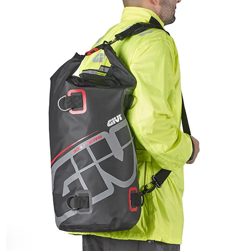 GIVI EA114GR cilíndrica impermeable sillín Bolsa 30 L