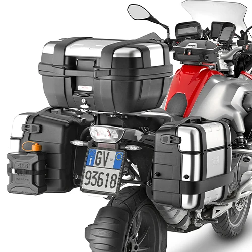 GIVI MK TRK33N TREKKER MALETA Acabado En Aluminio 33 L