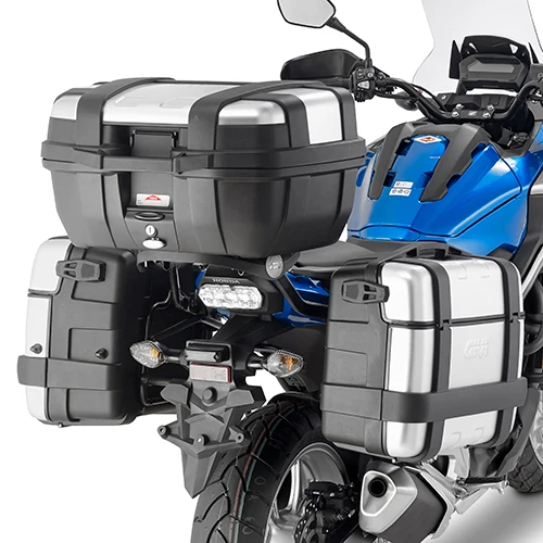 GIVI MK TRK33N TREKKER MALETA Acabado En Aluminio Paquete2 33 L