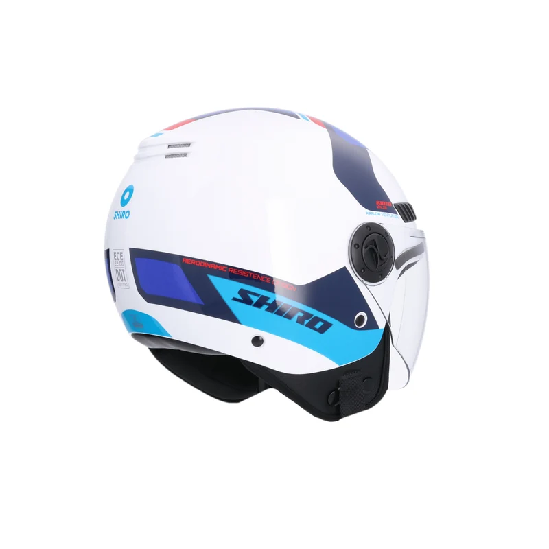 SHIRO CASCO KIOTO KALOS BLANCO_AZUL