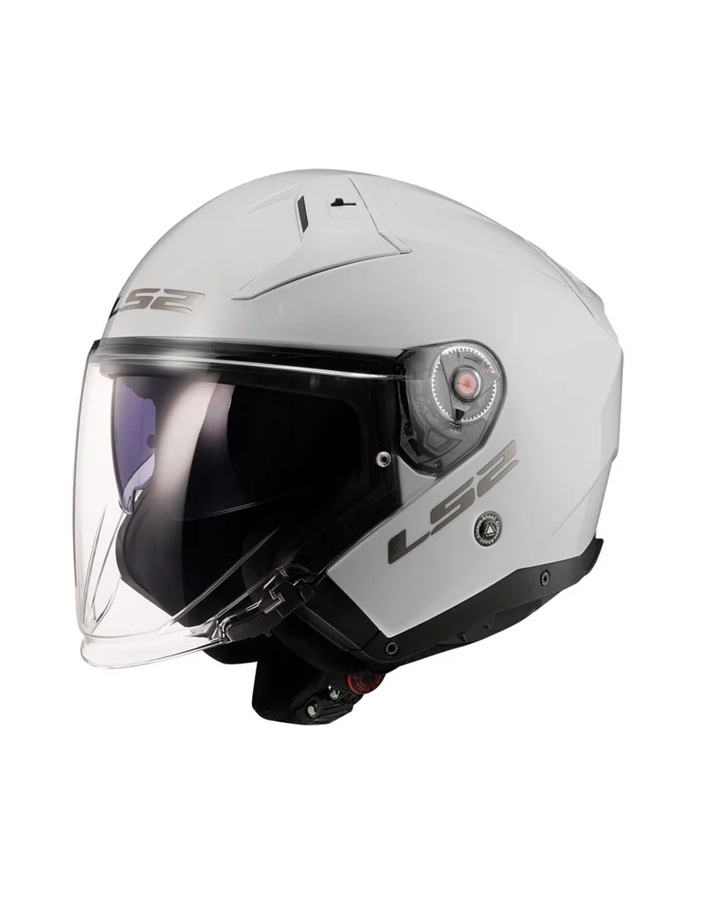 LS2 OF603 INFINITY II SOLID GLOSS WHITE-06