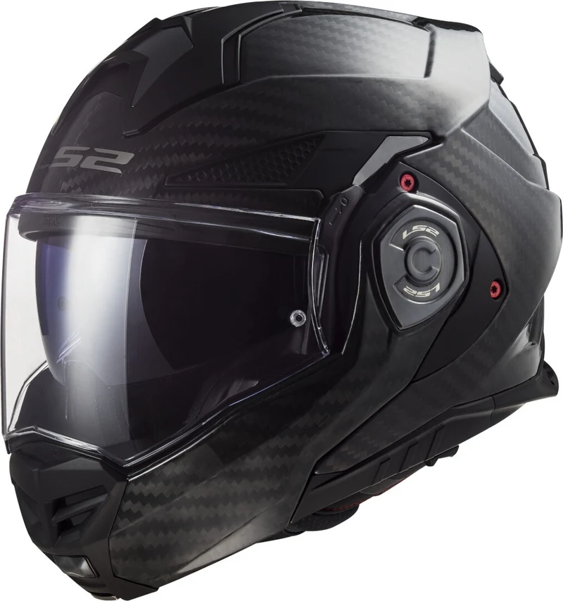 LS2 FF901 ADVANT X CASCO MODULAR SOLID CARBON-06