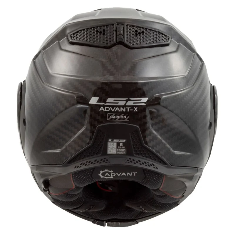 LS2 FF901 ADVANT X CASCO MODULAR SOLID CARBON-06