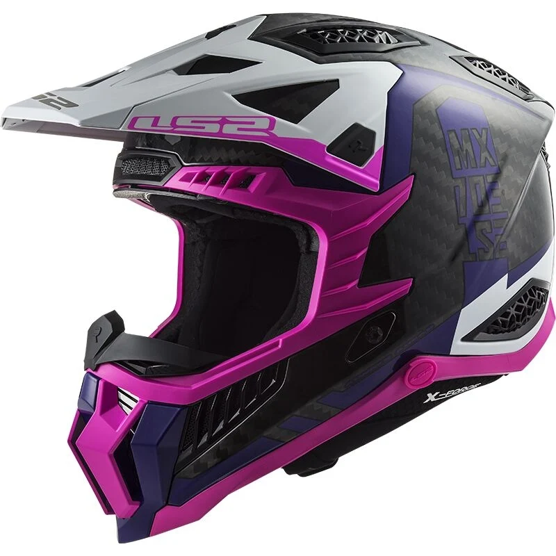 LS2 MX703 C X-FORCE VICTORY FLUO PINK VIOLET