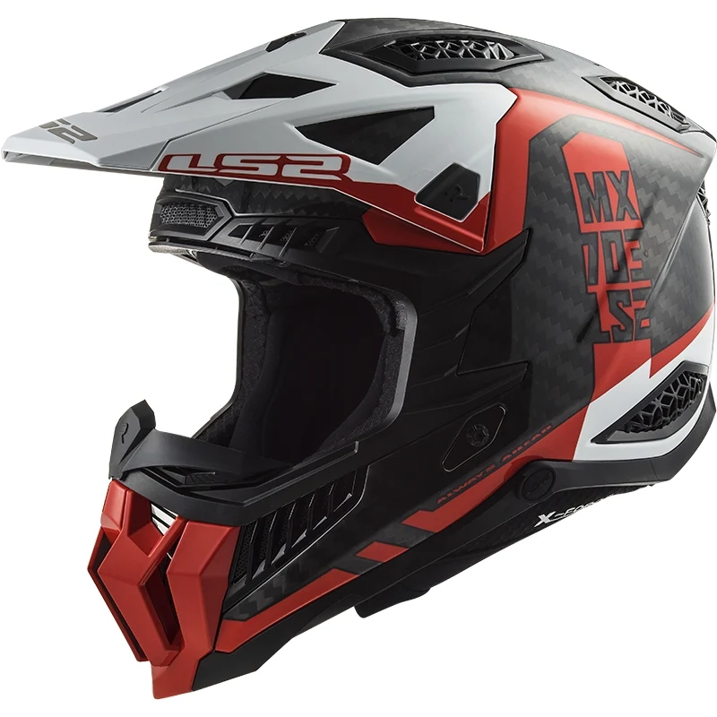 LS2 MX703 C X-FORCE VICTORY RED WHITE