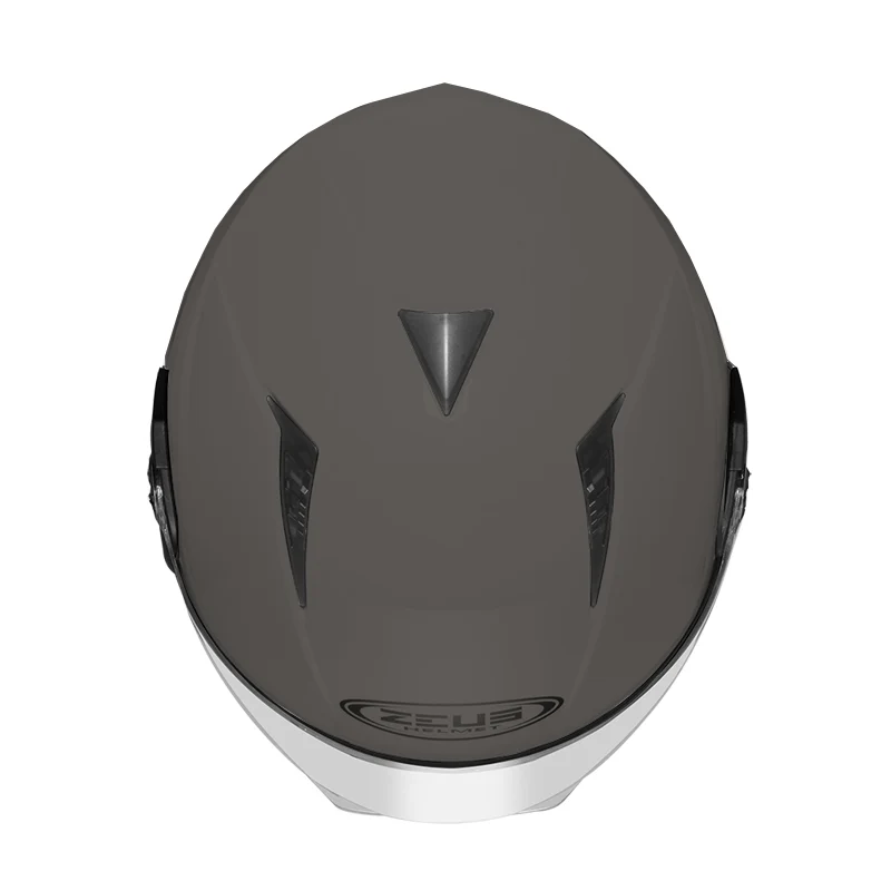 ZEUS-CASCO JET ZS-205 MATT BLACK SILVER