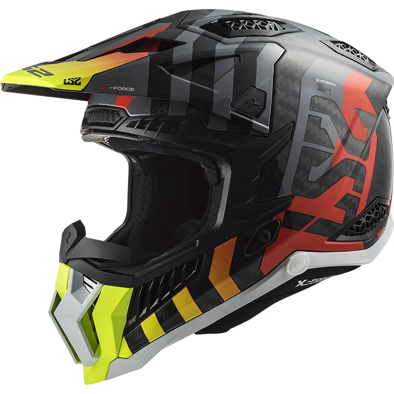 LS2 MX703 C X-FORCE BARRIER H-V YELLOW RED