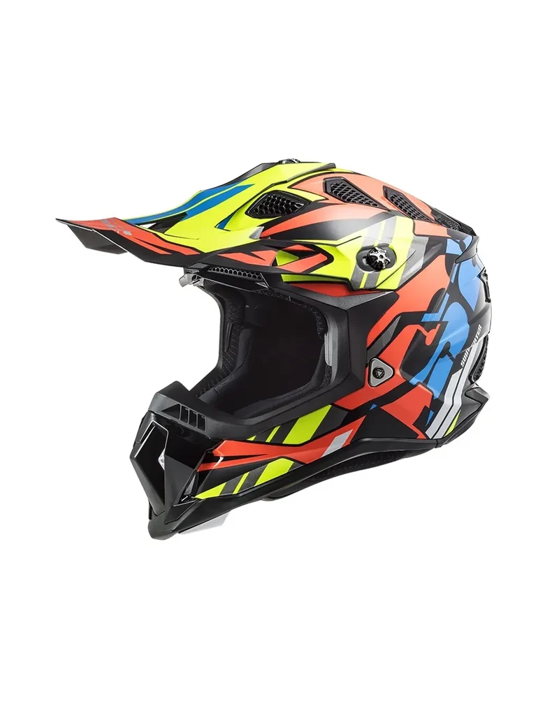 LS2 MX700 SUBVERTER RASCAL GL.BLACK FL.ORANGE