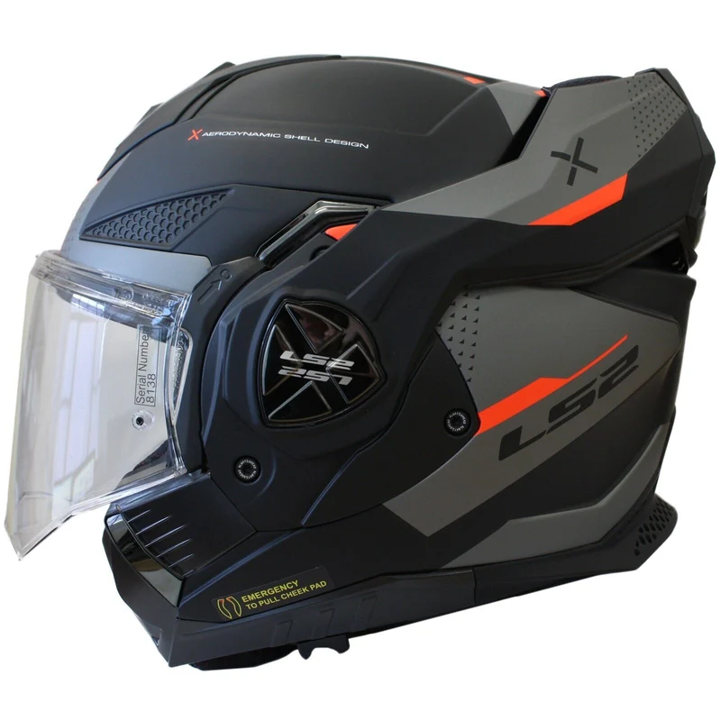 LS2 FF901 ADVANT X OBLIVION M.BLACK TITANIUM