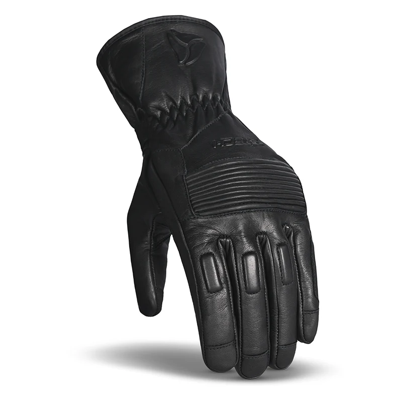 R-TECH GLAMOUR PIEL GUANTED DE MOTO NEGRO