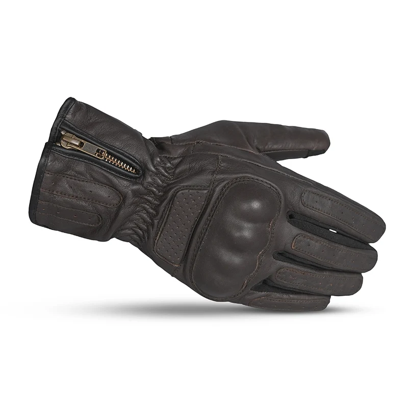 R-TECH DYNAMIC PIEL GUANTES DE MOTO MARRÓN