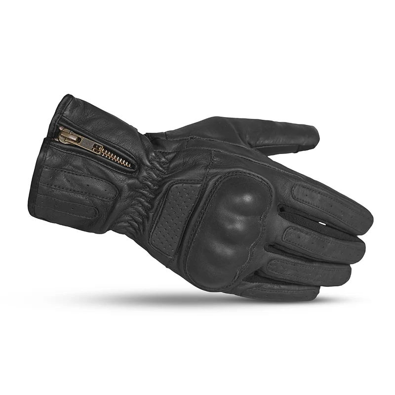 R-TECH DYNAMIC PIEL GUANTES DE MOTO NEGRO