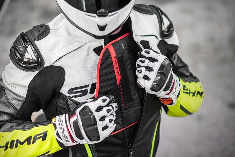 SHIMA XR -2 GUANTE DE MOTO WHITE