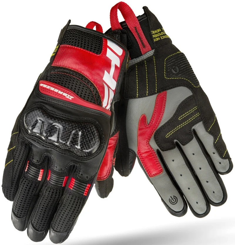 SHIMA X-BREEZE 2 GUANTES DE MOTO HOMBRE ROJO