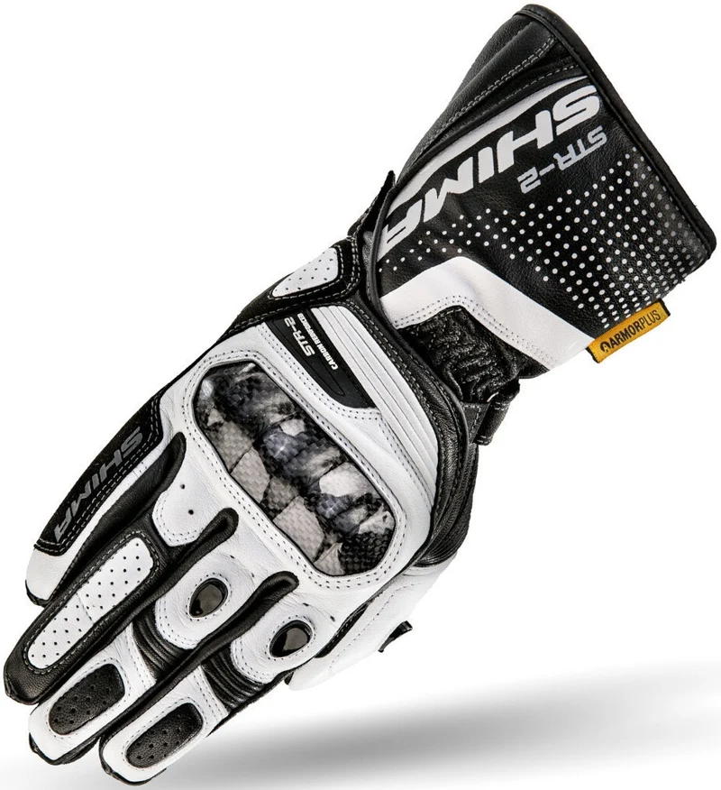 SHIMA STR-2 GUANTES DE MOTO BLANCO