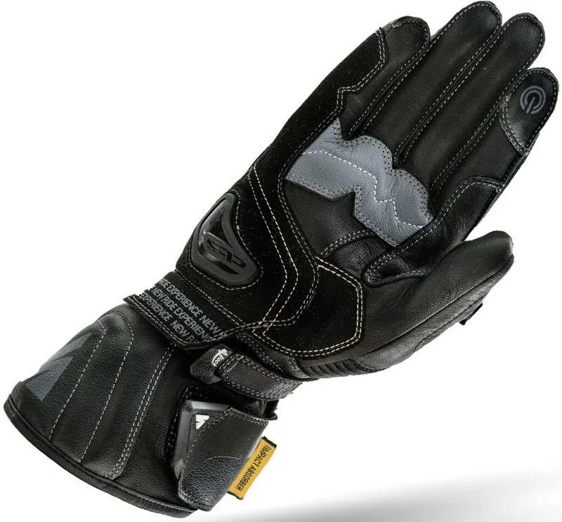 SHIMA STR-2 GUANTES DE MOTO NEGRO