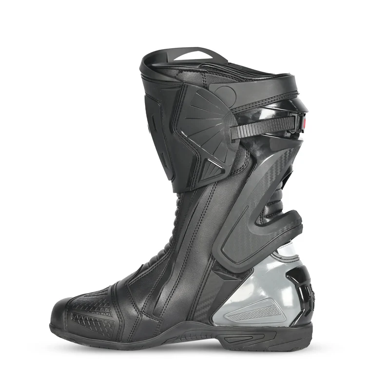 BELA TURBO TRACK BOTAS DE MOTO RACING NEGRO ANTRACITA