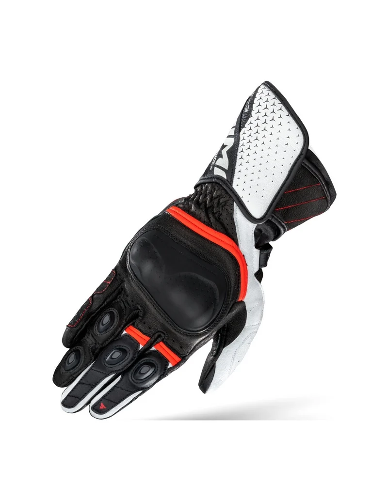 SHIMA ST-3 NEW GUANTES DE MOTO NEGRO ROJO